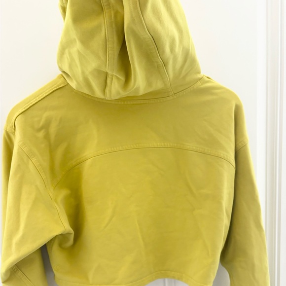 Lululemon All Yours Cropped Hoodie Soleil Size 6 - Picture 6 of 11
